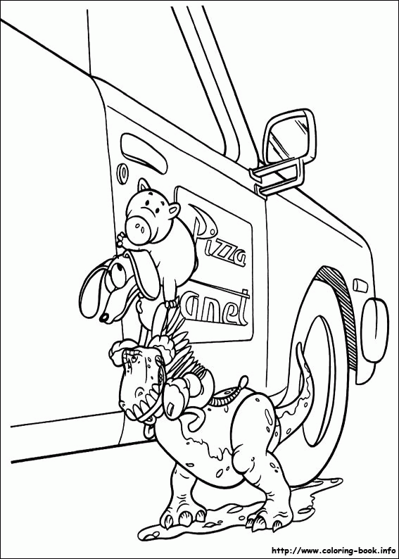 Toy Story kolorowanki